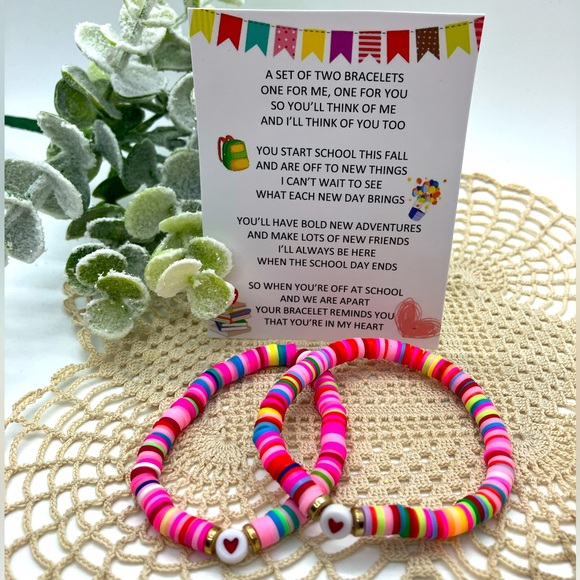 Jewelry - Back to School Mommy & me bracelet set